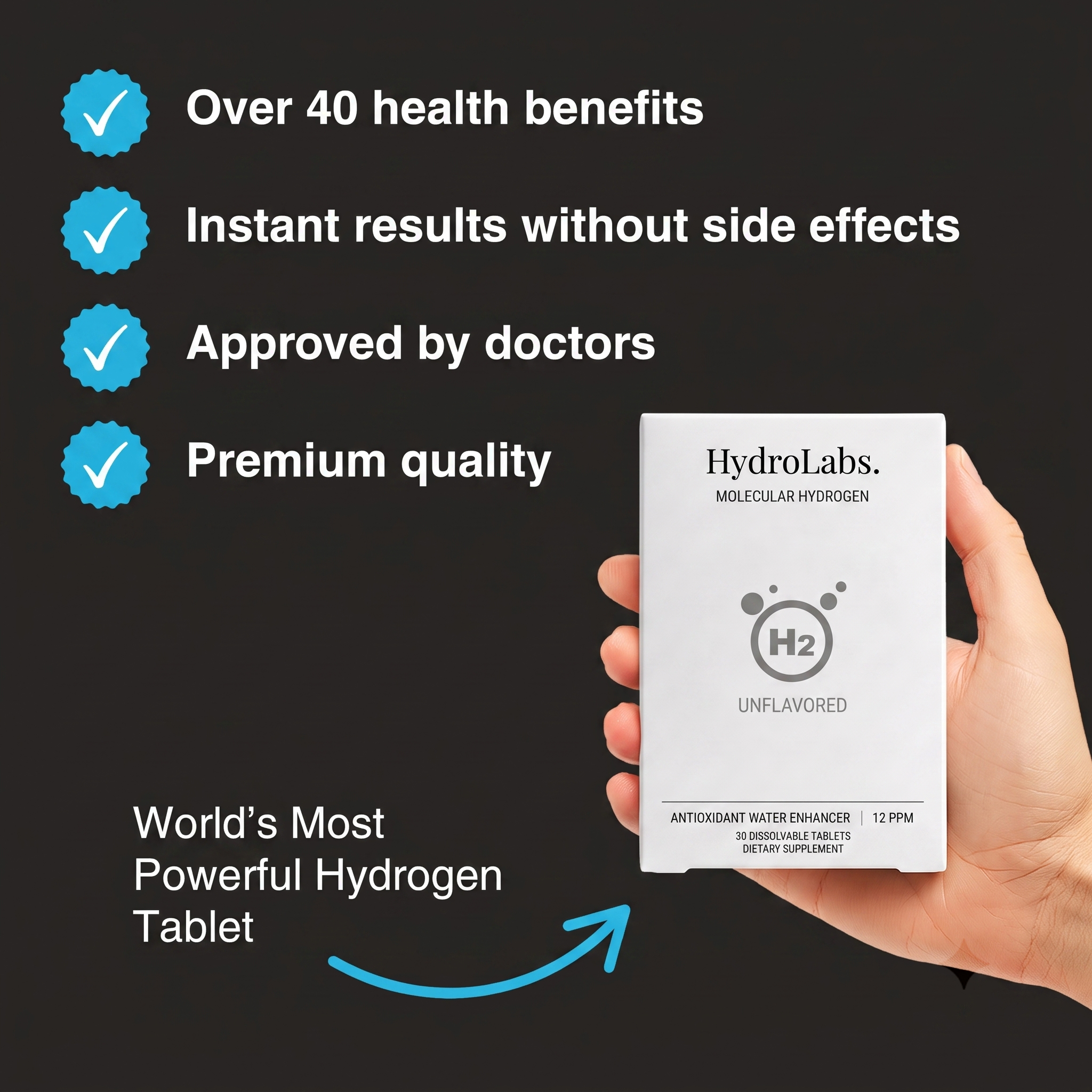 Molecular Hydrogen Tablets