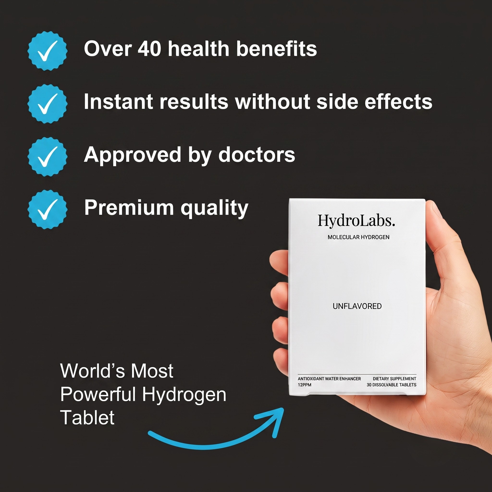 Molecular Hydrogen Tablets